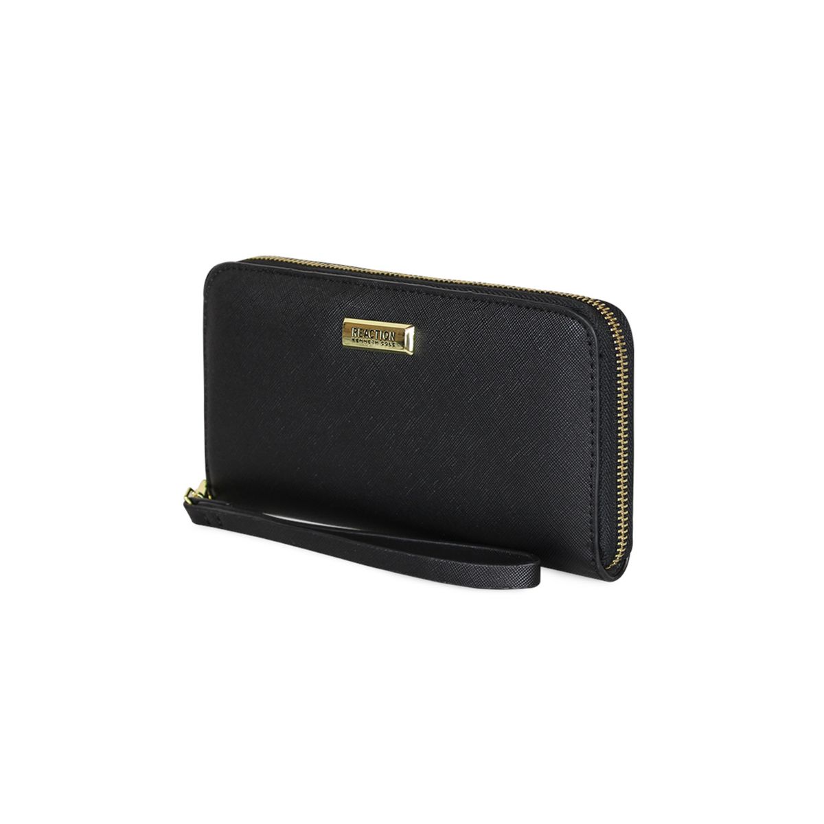 KENNETH COLE - Billetera mujer Jaeda negra KENNETH COLE