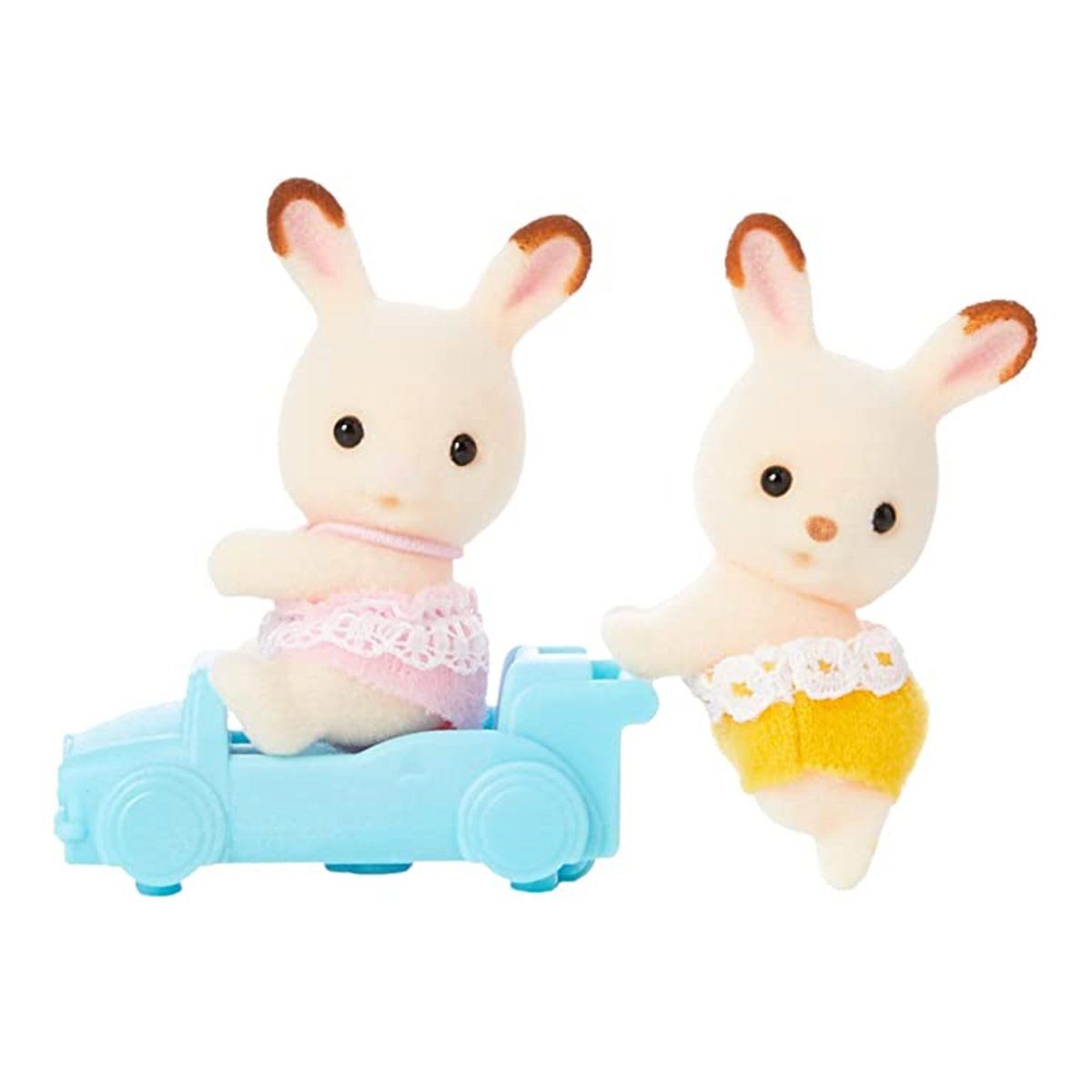 SYLVANIAN FAMILIES - Mellizos Conejos Chocolate Sylvanian Families