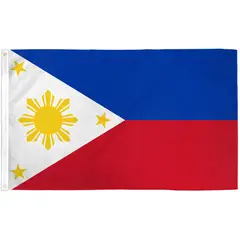 GENERICO - Bandera de Filipinas de 150cm x 90cm