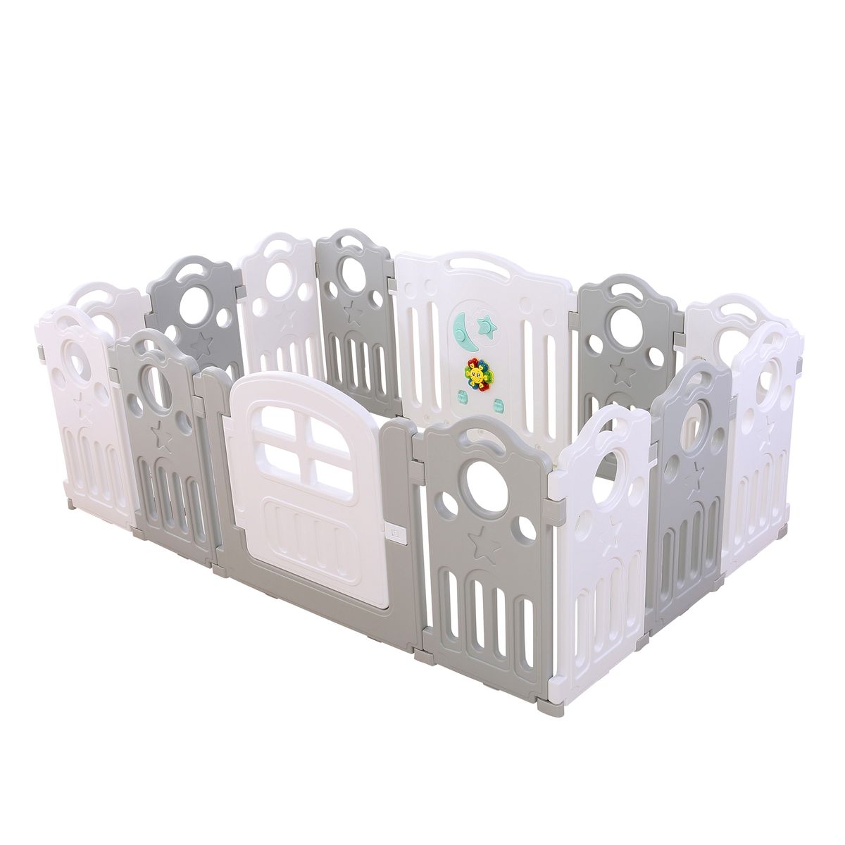 BEBECO - Corral Bebe 122 Gris Musical 153x153 cms marca Bebeco