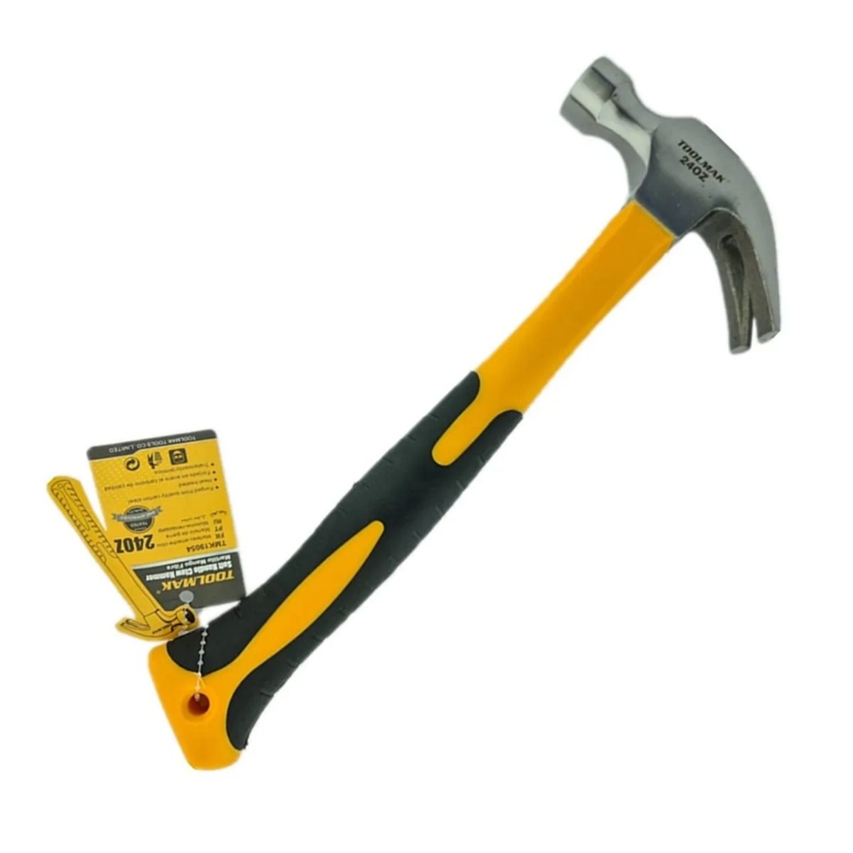 GENERICO - Martillo Mango De Fibra 24oz Toolmak