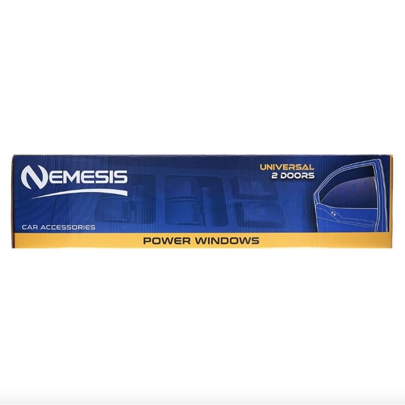 NEMESISNOW - Kit Alzavidrios Eléctricos Universal 2 Puertas Nemesis