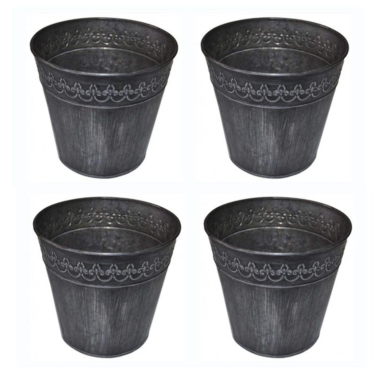 BRIC - Macetero Metálico Set de 4