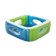 BESTWAY - Piscina Inflable Con Ventanas 1.68MX1.68MX56Cm