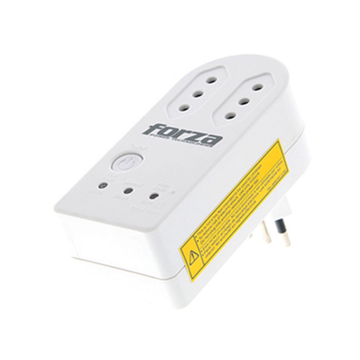 FORZA - Protector de Voltaje Forza FVP-1202B-C Blanco 2 Tomas 1500W