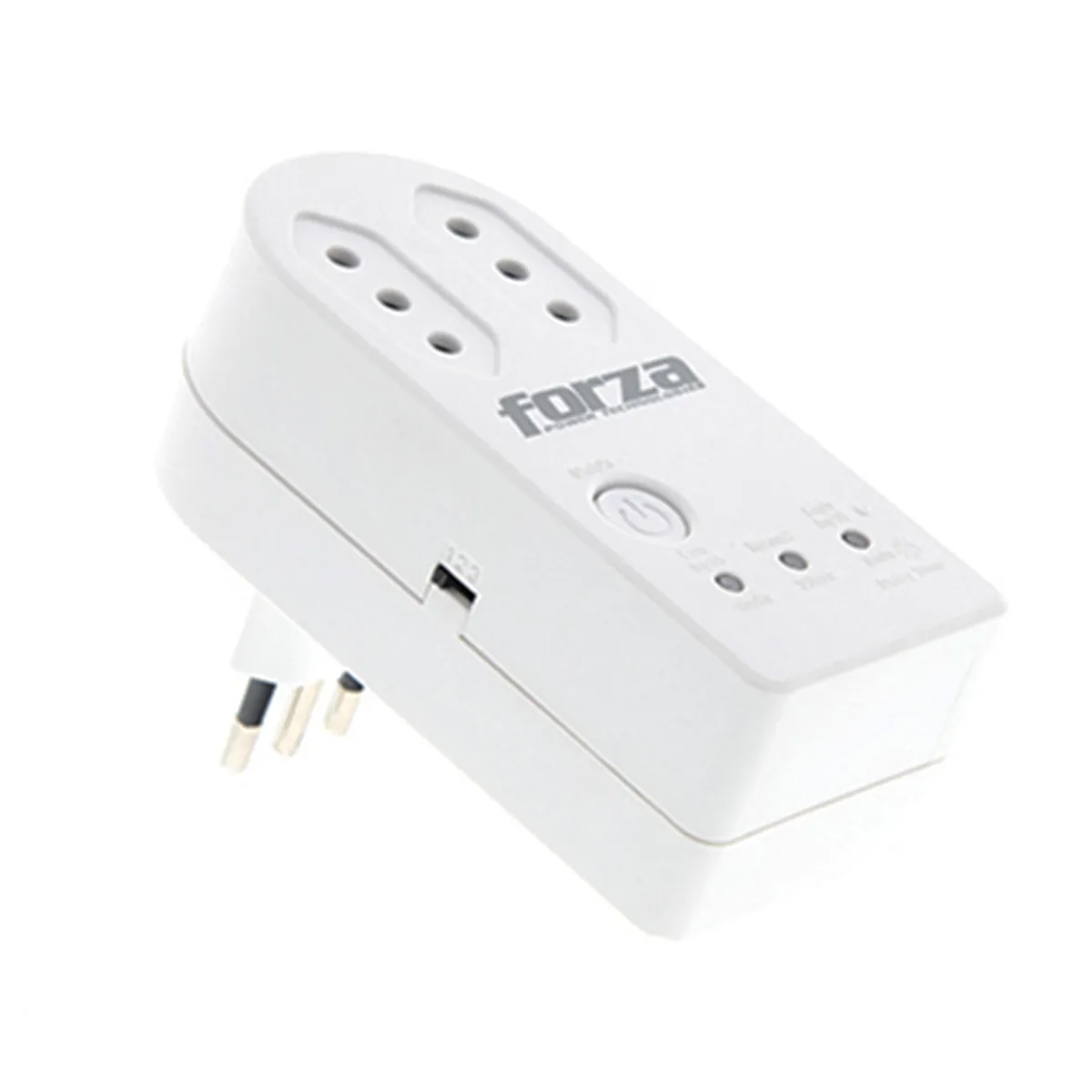 FORZA - Protector de Voltaje Forza FVP-1202B-C Blanco 2 Tomas 1500W
