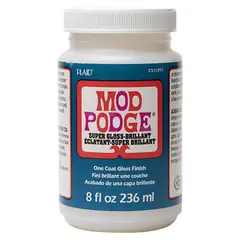 GENERICO - Mod Podge Sellador a base de agua pegamento 8 onzas super brillante