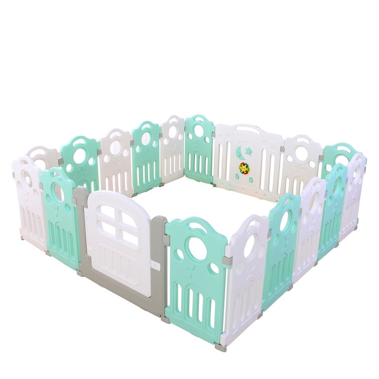 Corral Bebe 162 Verde Musical 190x190 cms marca