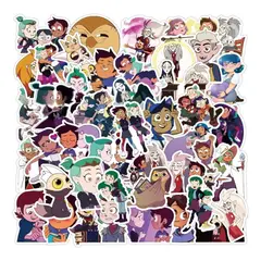 GARSIL - 50 Stickers The Owl House - Etiquetas Autoadhesivas