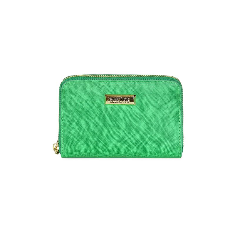 KENNETH COLE - Billetera mujer Trifold verde KENNETH COLE
