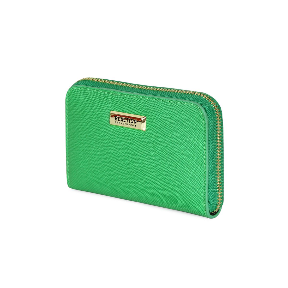 KENNETH COLE - Billetera mujer Trifold verde KENNETH COLE