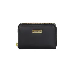 KENNETH COLE - Billetera mujer Trifold negra