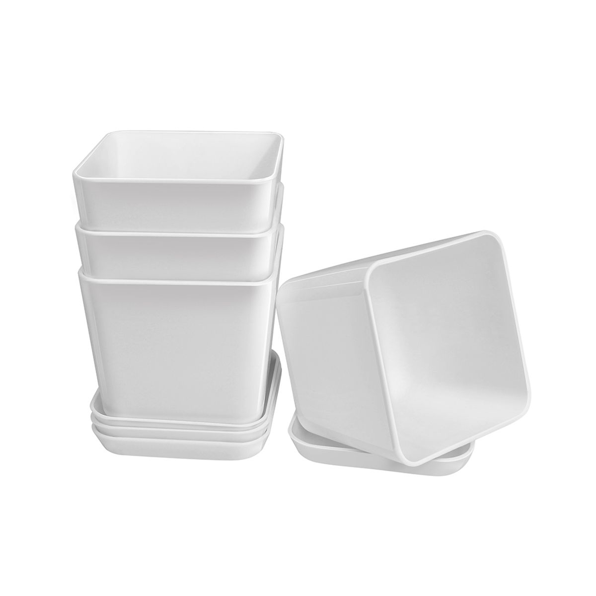 GROWLED - Macetas para huerto 4 unid GrowLED