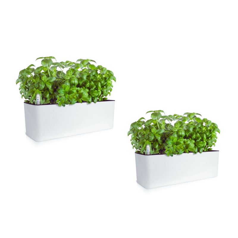 GROWLED - Macetero autorregante 40cms X 2 PACK Planter GrowLED