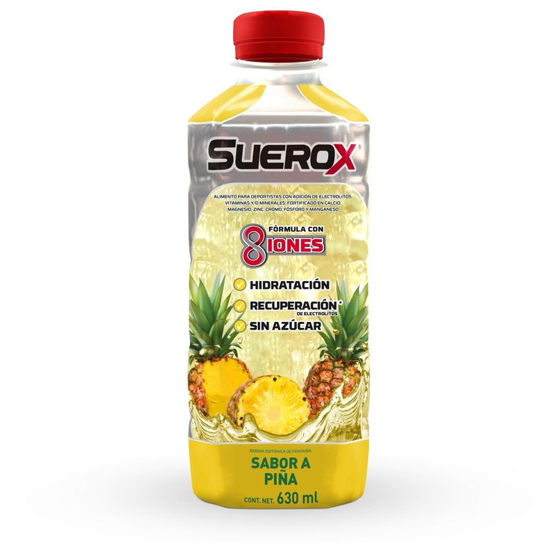 SUEROX - Suerox Bebida Hidratante Sabor Piña 630ml