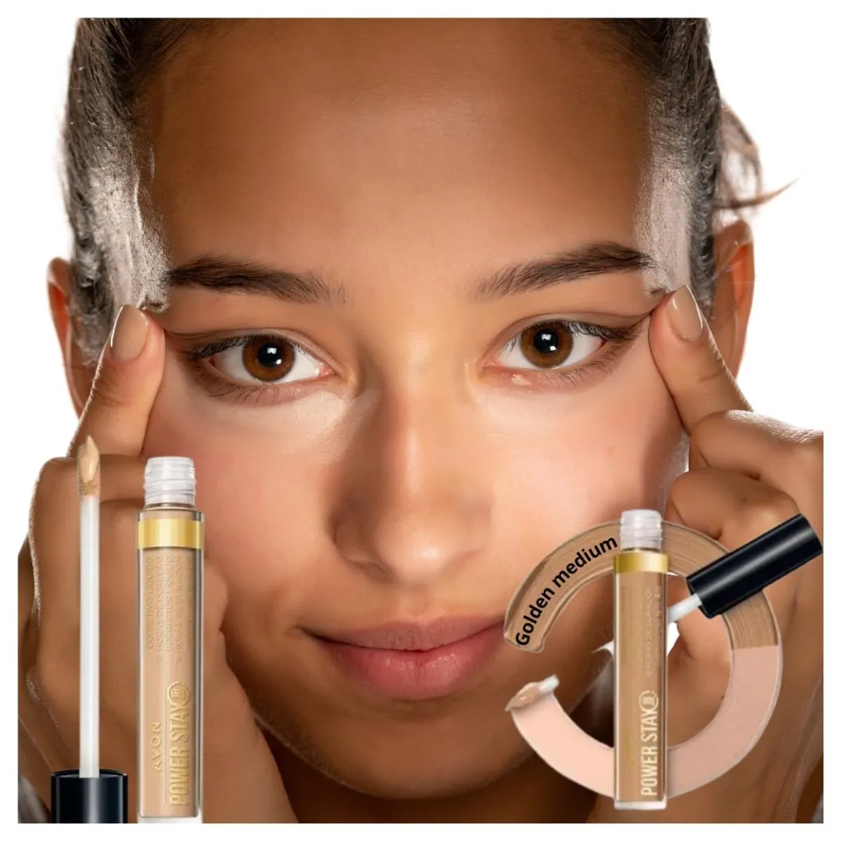 AVON - Corrector de ojeras Power Stay 18hs alta cobertura