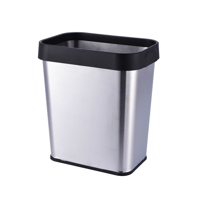 GENERICO - Basurero Acero Inoxidable Oficina 12 Lts Soin