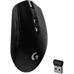 LOGITECH - Mouse inalámbrico G305 negro LIGHTSPEED