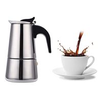 Cafetera Italiana Inoxidable Cafetera Espresso 4 Tazas Coffee