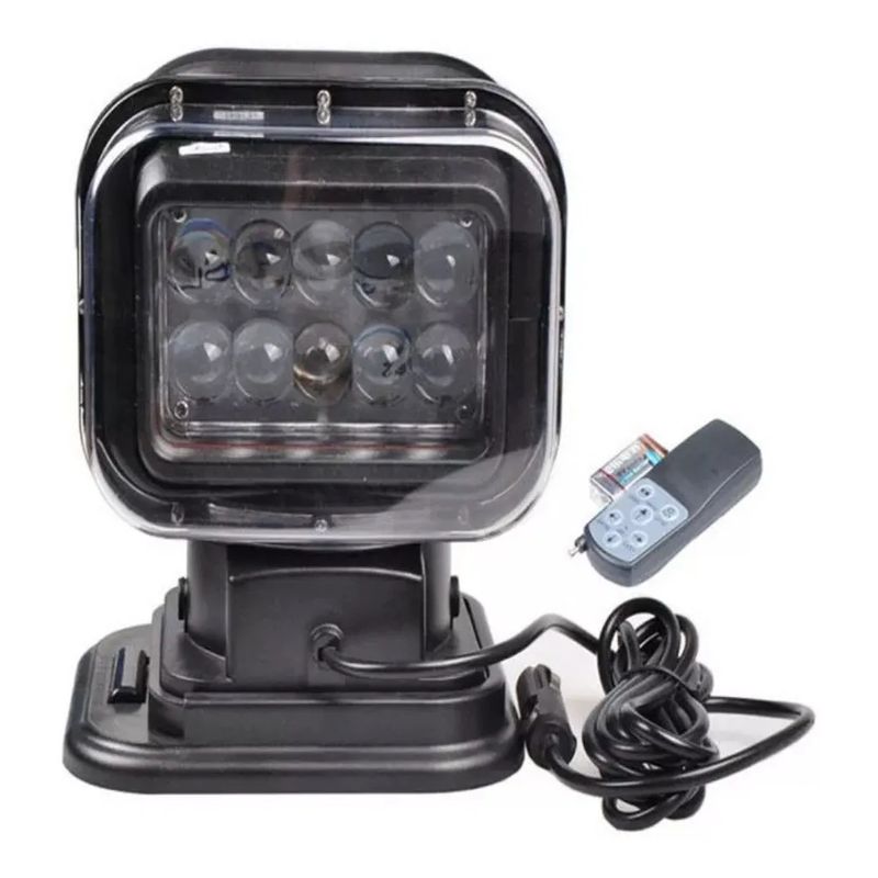 GENERICO - Foco Busca Camino LED 50W - Control Remoto