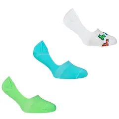 MONARCH - Calcetin Invisible Patines Blanco