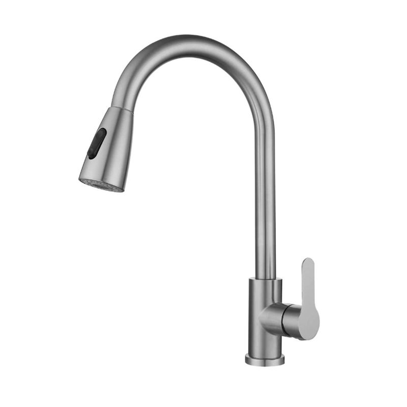 MUNDO ONLINE - Llave Monomando Grifo Extraible para Lavaplatos Cromada