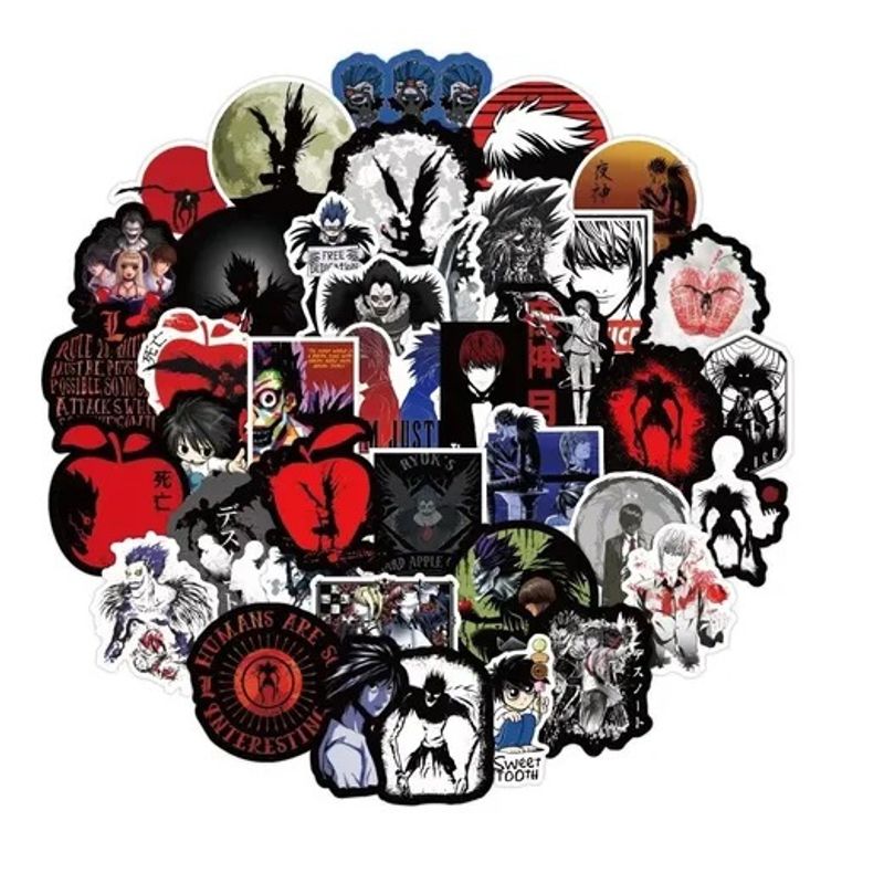 GARSIL - 50 Stickers Death Note - Etiquetas Autoadhesivas