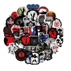 GARSIL - 50 Stickers Death Note - Etiquetas Autoadhesivas
