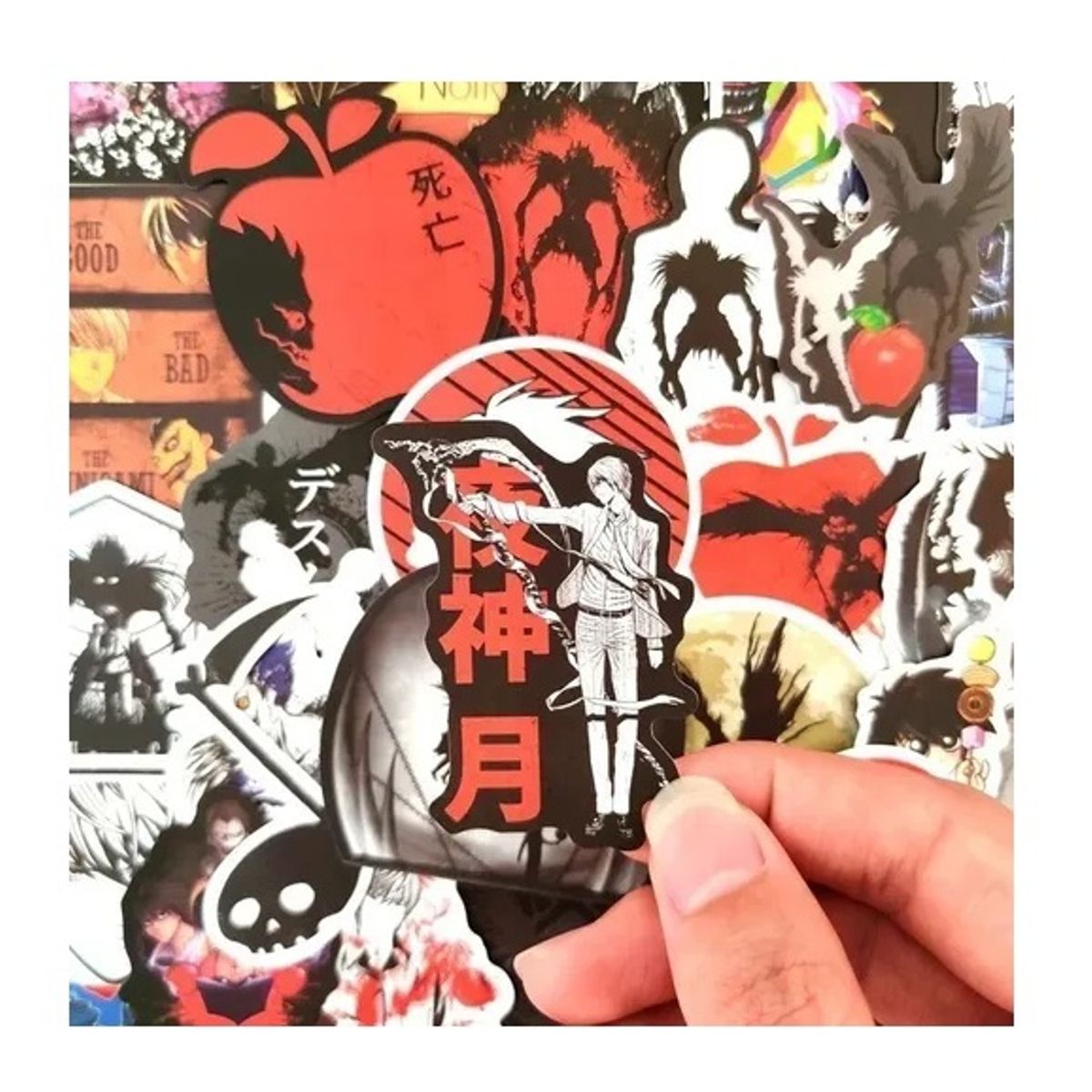GARSIL - 50 Stickers Death Note - Etiquetas Autoadhesivas