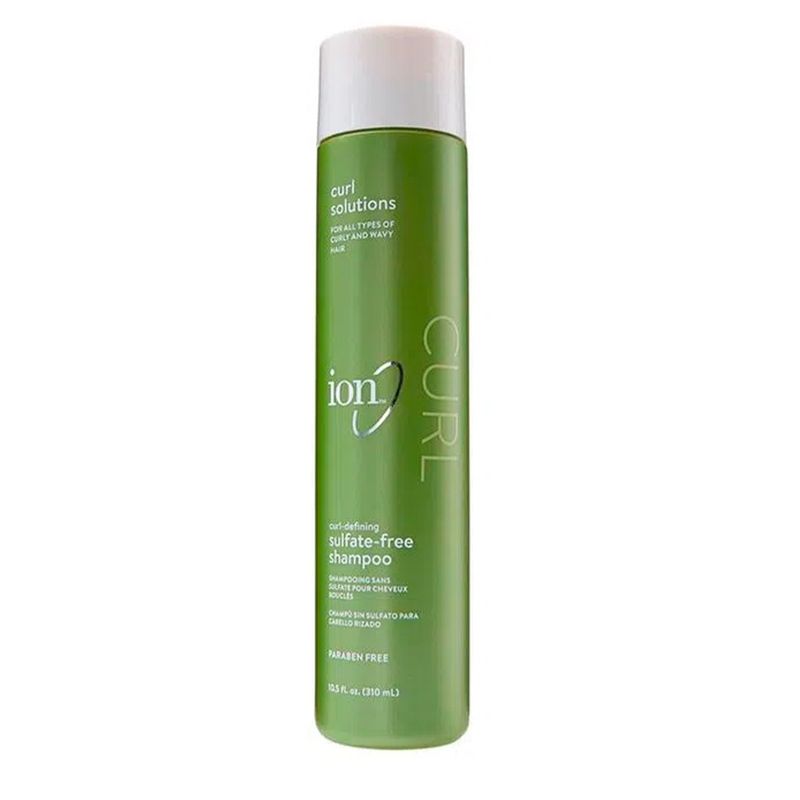 ION - Shampoo sin sulfato para cabellos rizados