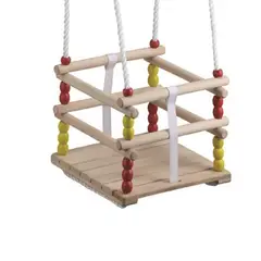 SEIGARD - Columpio de Madera Para Bebe44000 Color Beige