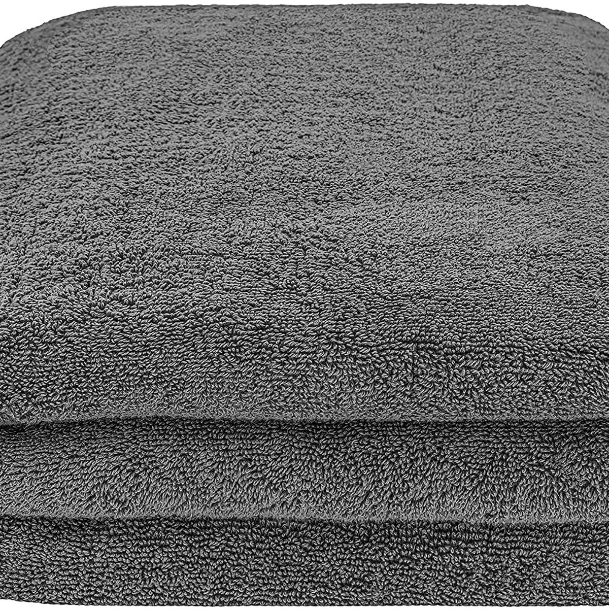 AMERICAN SOFT LINEN - Toallon Premium de Baño Gris