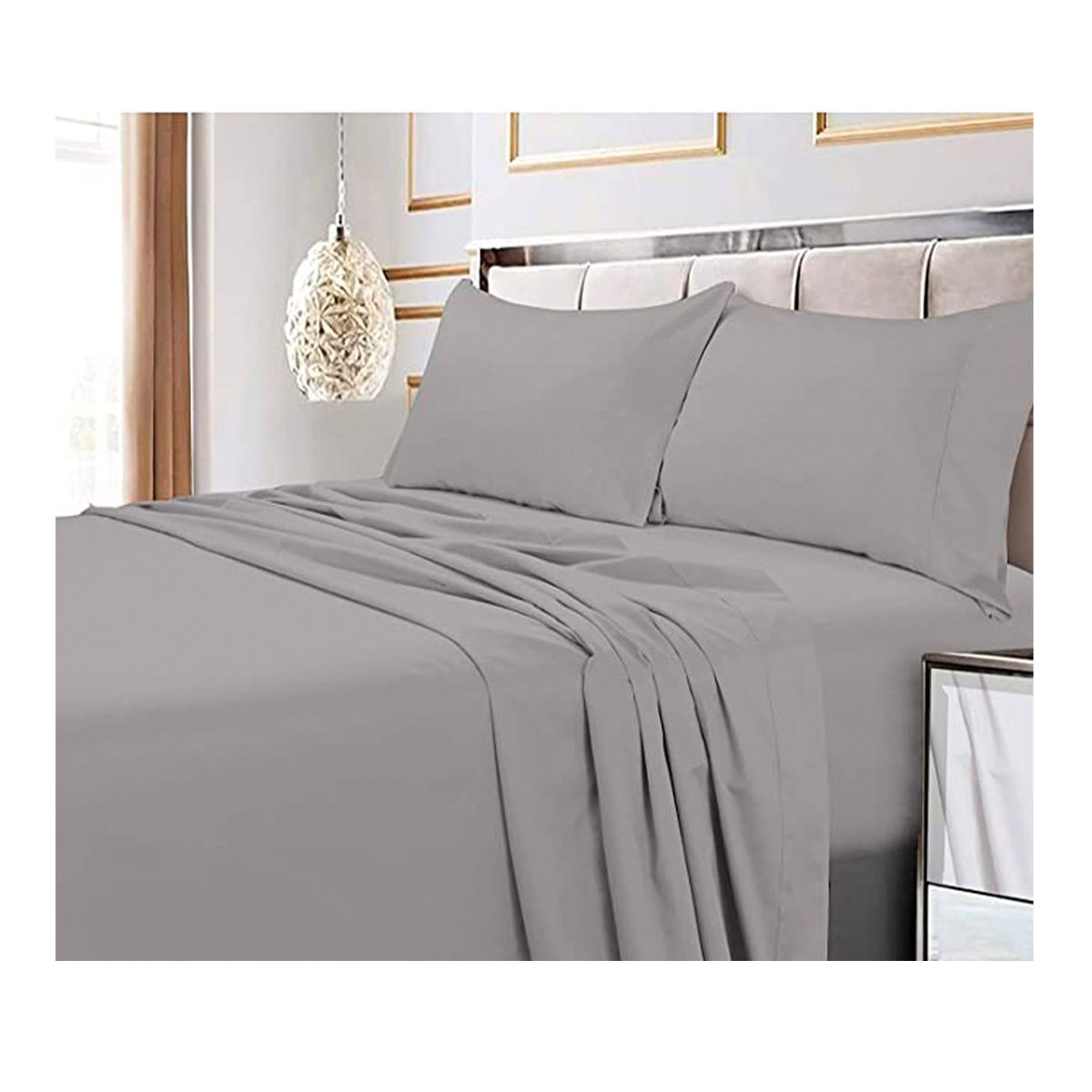 GENERICO - Sabana Gris Multiestacion 2.0 Plazas (Queen) - Excelente Calidad