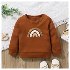 GENERICO - POLERA MANGA LARGA UNISEX TALLA 3 AÑOS