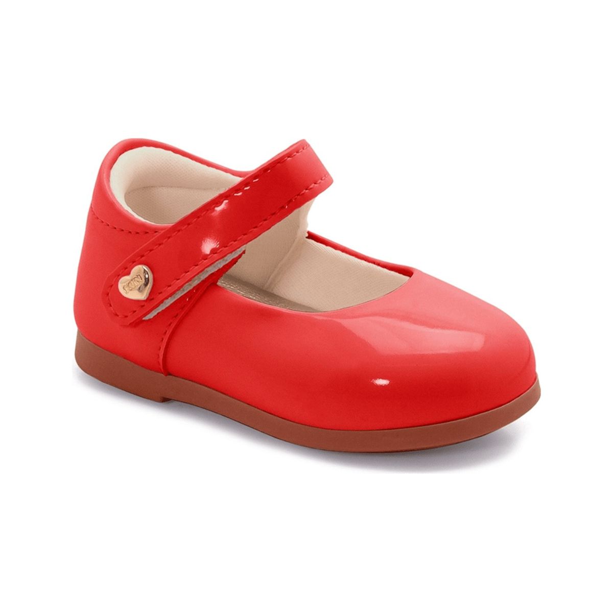 KLIN - Ballerina Niña Anatómica Roja Charol Bebe