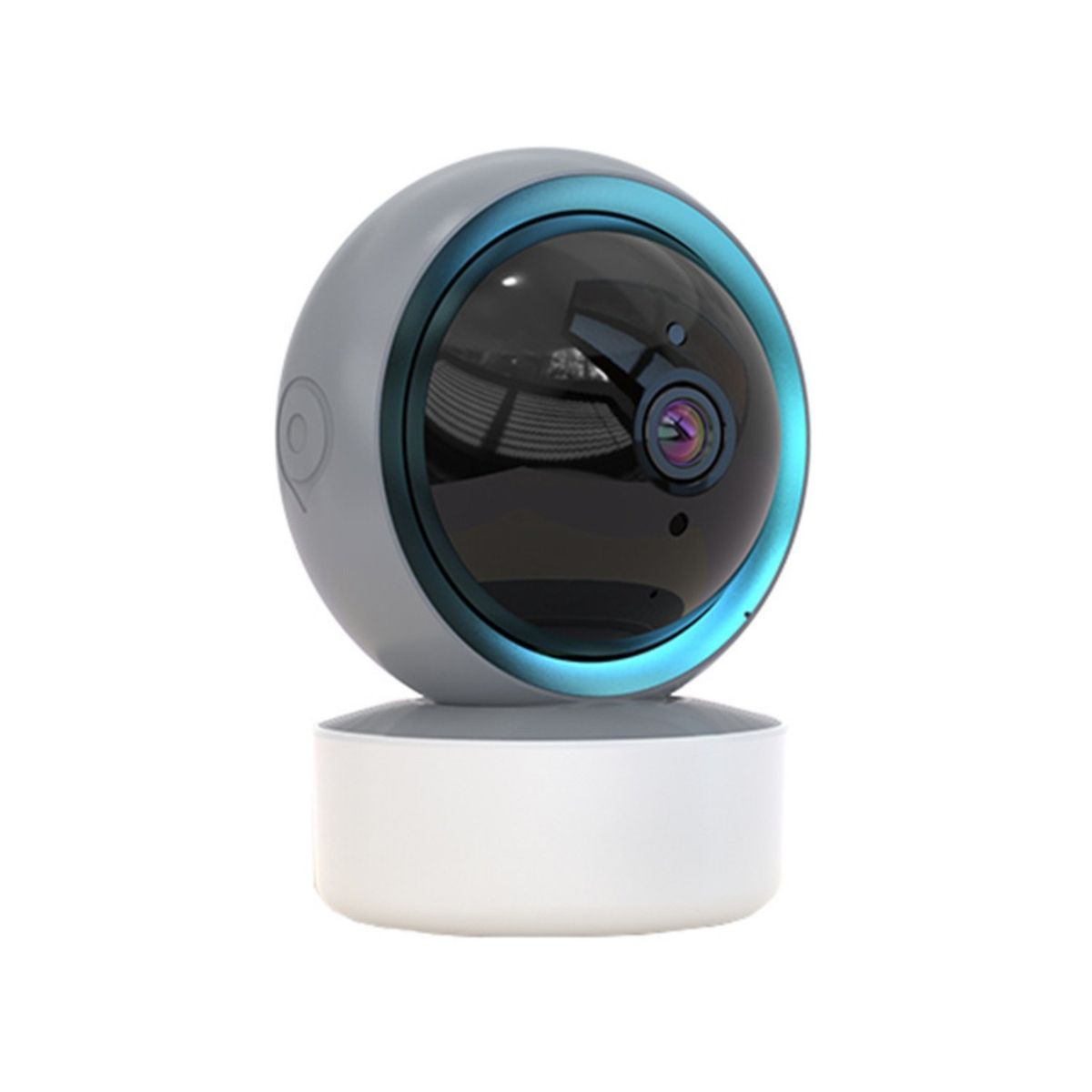 CRUSEC - Cámara Seguridad 360° De Alta Calidad 1080p Visión Nocturna