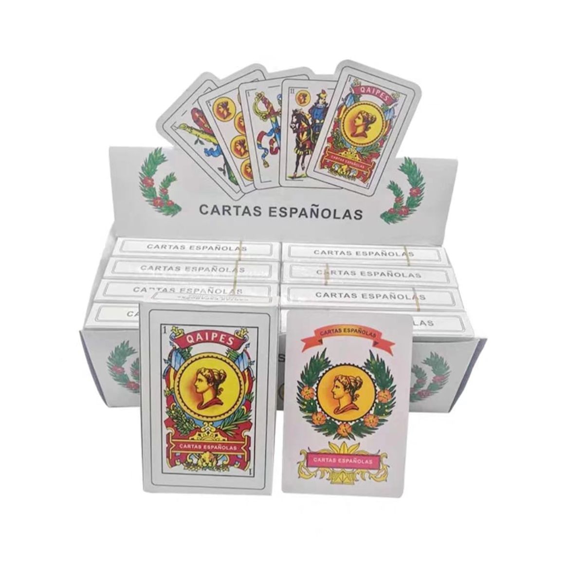 GENERICO - Barajas Naipe español Caja x12 mazos