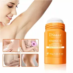 DISAAR - Bálsamo Aclarador Quita Manchas De Axilas Con Vitamina C Y Acido Hiáluronico.-