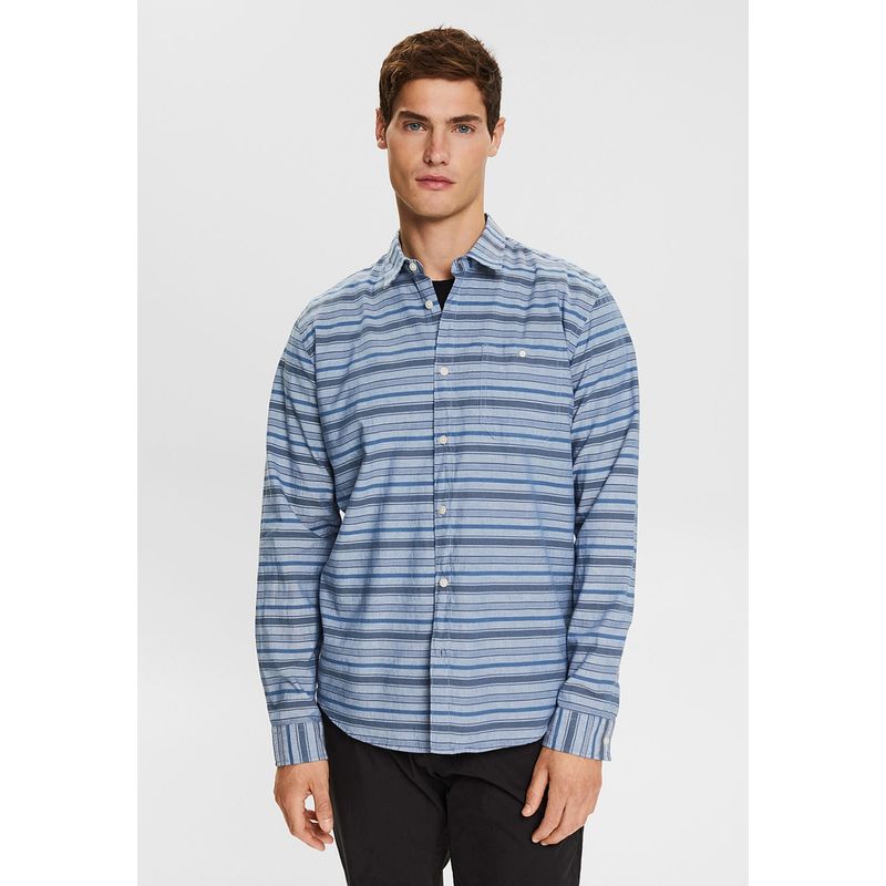ESPRIT - Camisa A Rayas Manga Larga Hombre Esprit ESPRIT