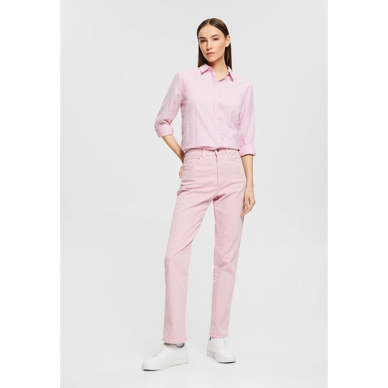 ESPRIT - Jean Recto De Algodón Mujer Esprit ESPRIT
