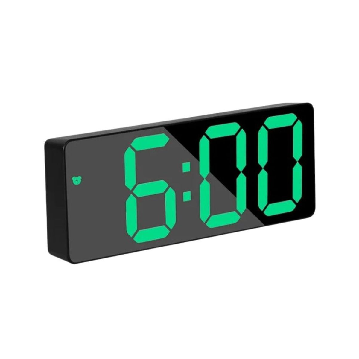 GENERICO - Reloj Despertador Digital Luz Verde