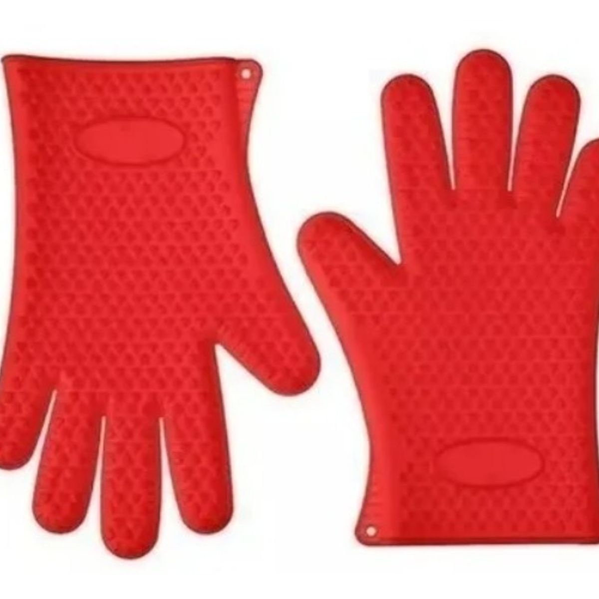 GENERICO - Guantes Silicona Resistente Al Calor Antideslizante par.