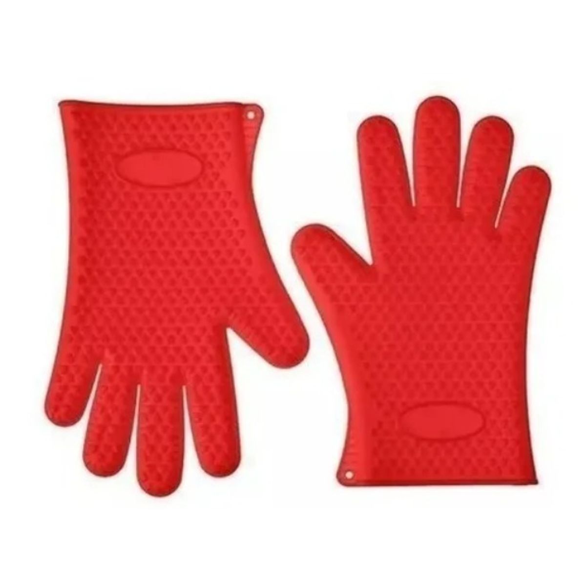GENERICO - Guantes Silicona Resistente Al Calor Antideslizante par.