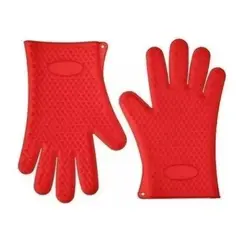 GENERICO - Guantes Silicona Resistente Al Calor Antideslizante par