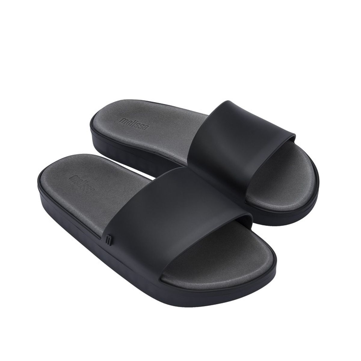 MELISSA - Sandalia Beach Slide Next Negro Melissa