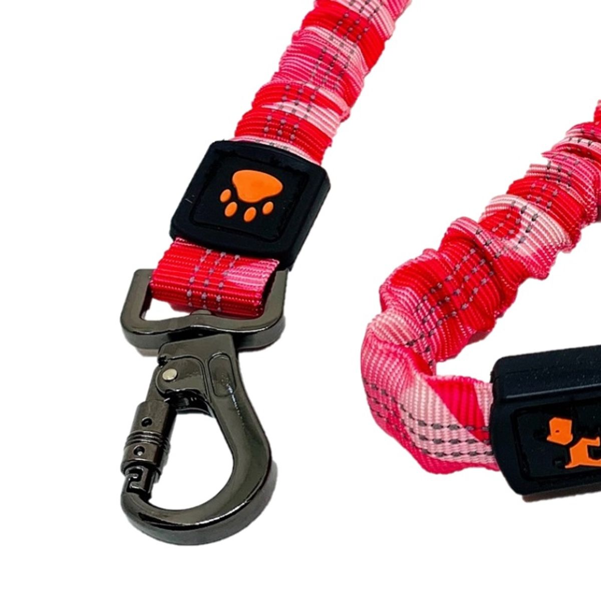 GENERICO - Correa Antitirones para perros reflextante rosada - talla L