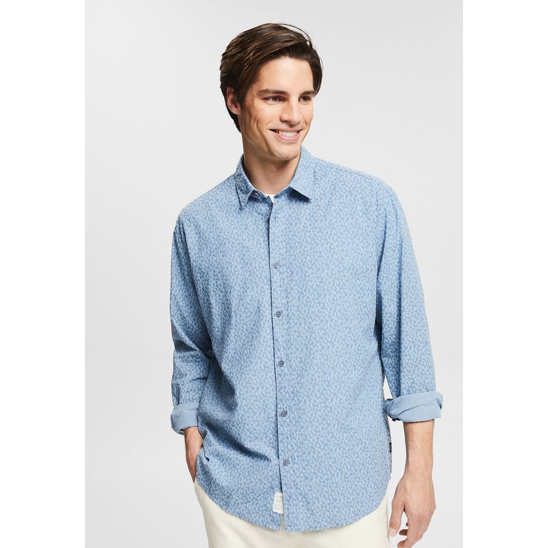 ESPRIT - Camisa Estampada Manga Larga Esprit ESPRIT