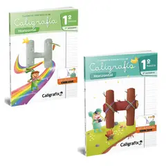 CALIGRAFIX - Pack caligrafía Horizontal 1° Básico I y II semestre Versión 2024