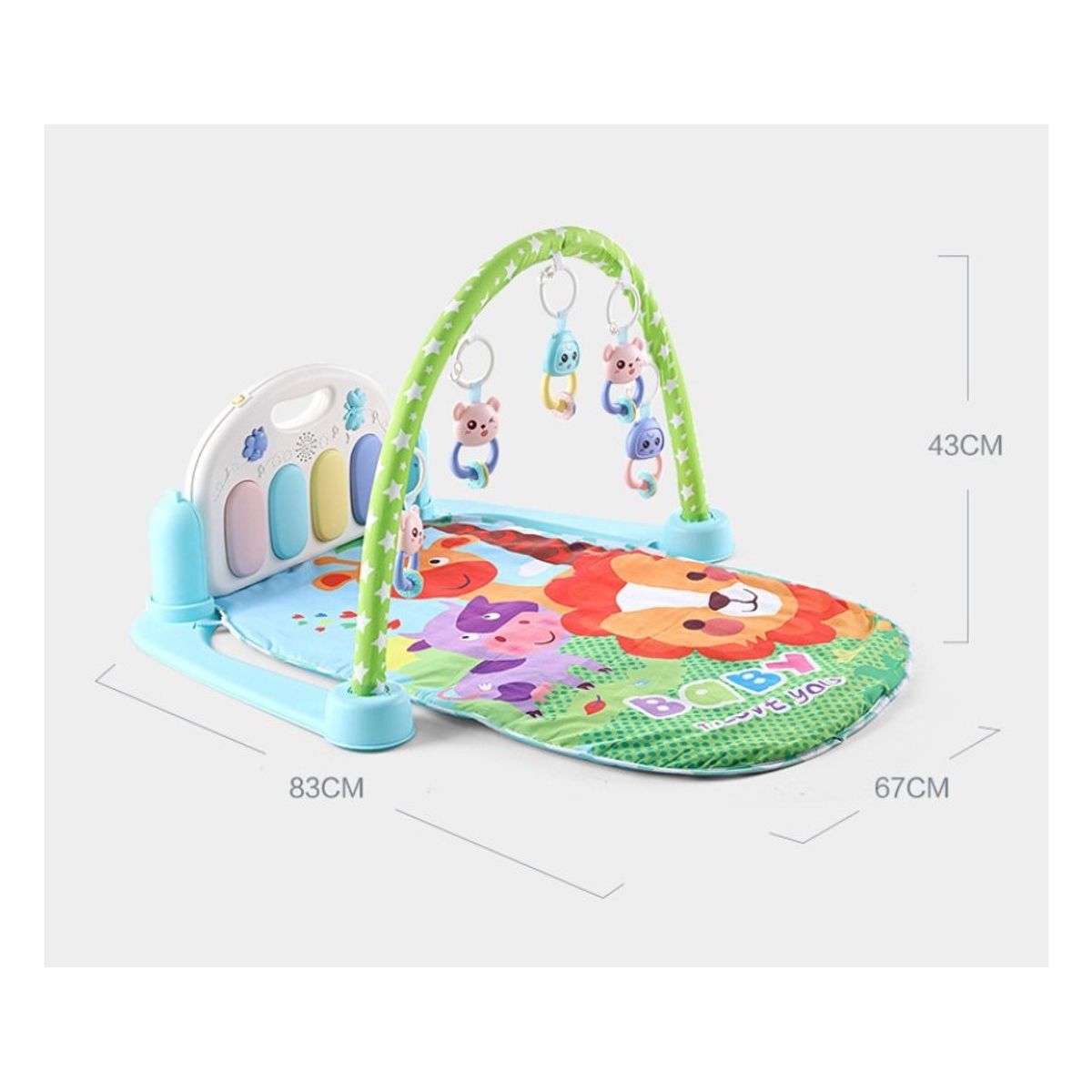 ONSHINE - GIMNASIO BEBÉ PATADITAS FARM