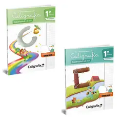 CALIGRAFIX - Pack caligrafía 5x5mm 1° Básico I y II semestre Versión 2024